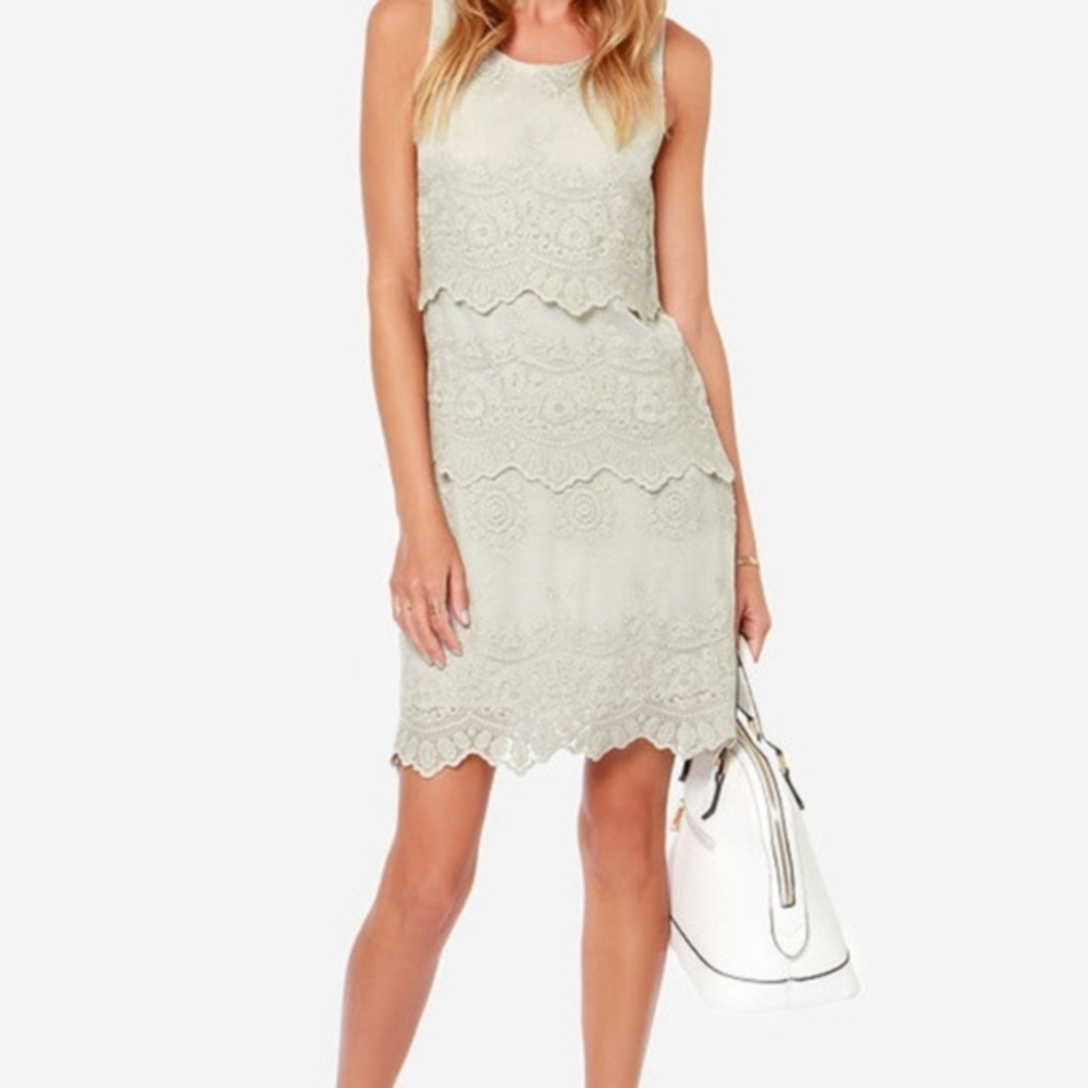 Black swan gray party dress